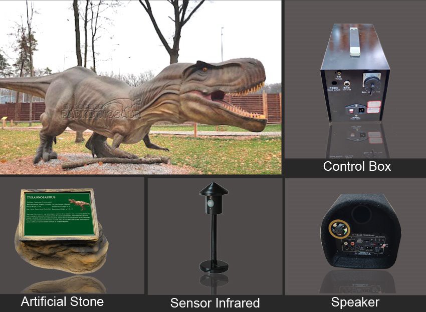 Trex Animatronic Dinosaur-F